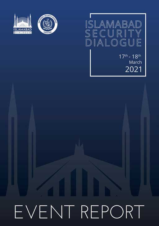 Islamabad Security Dialogue 2021 official report cover